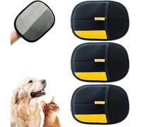 2025 Upgrade Pet Hair Remover Gloves, Reusable Cat Dog Grooming Gloves Pet Hair Remover Electrostatic Gloves, Premium Efficient Pet Hands on for Dogs, Cats & Horses with Long and Short Hair Fur (3)