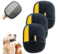 2025 Upgrade Pet Hair Remover Gloves, Reusable Cat Dog Grooming Gloves Pet Hair Remover Electrostatic Gloves, Premium Efficient Pet Hands on for Dogs, Cats & Horses with Long and Short Hair Fur (2)