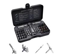 2025 Upgrade Preliminark Screwdriver Set,Preliminark40 in 1 Ratcheting Screwdriver Set,Made of High-Hardness S2 Alloy Tool Steel,Mixture T Handle Compact Portable Mech Tool