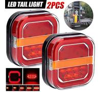 2025 Upgrade Wireless Trailer Lights Kit Tail Lights for Trailer,LED Rear Tail Lights Dynamic Stop Brake Indicator Lamp Trailer Truck,Utility Boat Trailer LED Submersible Kit [Energy Class A+++]