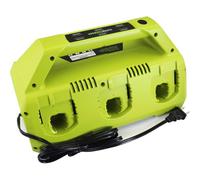2025 Upgraded 6-Port Fast Charger Replacement Ryobi 18V 6-Port ONE+ Super Battery Charger P135 Station for Ryobi ONE+ 18V Battery