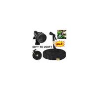 2025 Upgraded 75ft Expandable Garden Hose with 8-Function Nozzle