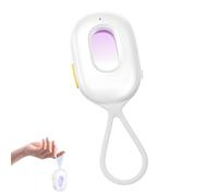 2025 Upgraded Anti-Spy Anti-Bug Camera Detector Spy Camera Finder, Hidden-Camera-Detectors, Rechargeable Battery Infrared Scanning Portable for Travel,Hotel,Bathroom,Office (White)