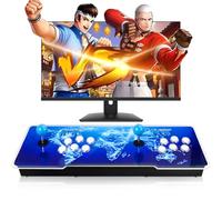 2025 Upgraded Arcade Console, Pandora Box, WiFi Download Games, Built in 36,800 Games,PSP/DC/N64 Simulators,3D Games, 4K HDMI Output, Suitable for TV/PC/Projector, 256GB TF Card, Retro Game Console