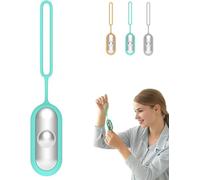 2025 Upgraded Calm Carry Anxiety Device,Handheld Sleep Aid Device,Brain Massage Adjust Heart Rate, Sleep Aid for Adult,Microcurrent Calm Palm Sleep Instrument for Improved Deep Sleep (Blue)