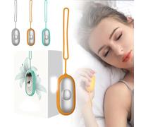 2025 Upgraded Calm Carry Anxiety Device, Sleep Aid Device for Kids Adults, Brain Massage Adjust Heart Rate, Microcurrent Calm Palm Sleep Instrument for Improved Deep Sleep (Yellow)