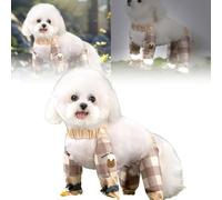 2025 upgraded dog anti-fouling pants, 2025 new dog overalls boots, non-slip dogs paw shoes, waterproof dogs leggings, pet boots, suitable for Dogs Rain Snow Walking Hiking (B, XXL)