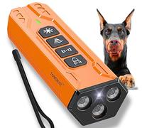 2024 Dog Bark Deterrent Device - Anti-Bark Devices for Dogs, No More Barks Dog Training Tool-Most Effective Dog Behavior Aid- Barking Eliminator Indoor/Outdoor, Dog Silencer/Behavior Corrector(Orange)