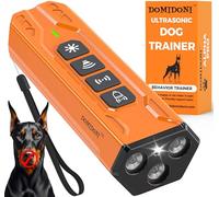 2024 Dog Bark Deterrent Device - Anti-Bark Devices for Dogs, No More Barks Dog Training Tool-Most Effective Dog Behavior Aid- Barking Eliminator Indoor/Outdoor, Dog Silencer/Behavior Corrector(Orange)