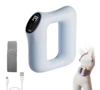 2025 Upgraded Fast Fat Burning Yoga Ring Massager, Multifunctional Full-Body Fascia Ring,Ergonomic Electric Fascia Massager, Deep Tissue Cordless Massage 3 Modes/5 Levels (Blue)