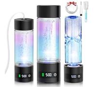 2025 Upgraded Hydrogen Water Bottle 6.0【 Authoritative Certified - 5000 PPB】Hydro Water Bottle 100% Leak Proof【50-Hour Hydrogen Lock】PEM/SPE Technology Produces Hydrogen Water with Purity of 99.99%