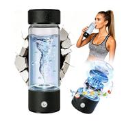 2025 Upgraded Hydrogen Water Bottle 8.0【3000 PPB (3 times the standard) via SPE/PEM Technology】Hydro Water Bottle 100% Leakproof【8 Hours Nano Aggregation - H₂ Durability】NCE Nano Electrolysis