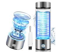 2025 Upgraded Hydrogen Water Bottle 8.0【3000 PPB (3 times the standard) via SPE/PEM Technology】Hydro Water Bottle 100% Leakproof【8 Hours Nano Aggregation - H₂ Durability】NCE Nano Electrolysis 99.9% H₂