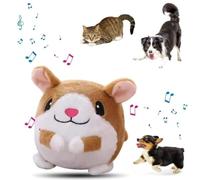 2025 Upgraded Interactive Dog Toys - Plush Cartoon Pig With Sounds, Moving & Squeaky Dog Ball, Washable & Bouncing Plush Toy, Perfect For Combating Pet Boredom And Encouraging Playtime!(E#-5)