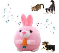 2025 Upgraded Interactive Dog Toys - Plush Cartoon Pig With Sounds, Moving & Squeaky Dog Ball, Washable & Bouncing Plush Toy, Perfect For Combating Pet Boredom And Encouraging Playtime!(D#-4)