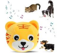 2025 Upgraded Interactive Dog Toys - Plush Cartoon Pig With Sounds, Moving & Squeaky Dog Ball, Washable & Bouncing Plush Toy, Perfect For Combating Pet Boredom And Encouraging Playtime!(G#-7)