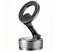 [2025 Upgraded]Magnetic Car Phone Holder Mount:for Magsafe[89 LBS Strong Suction]in Dashboard Mirror Windshield - 360°Adjustable Vacuum Phone Stand fit iPhone 16 Pro Max/15/14/13/12 Plus & Samsung