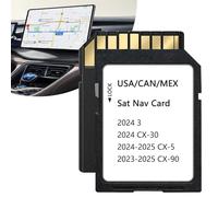 2025 Upgraded Navigation SD Card with Latest GPS Maps | Compatible with 2024 CX-30/3, 2024-2025 CX-5, 2023-2025 CX-90 | USA/CAN/MEX Maps