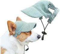 2025 Upgraded Pet Baseball Cap with Adjustable Ear Holes and Neck Strap. Sun and Windproof for Small and Medium Dogs and Cats. A Must-Have for Beach Trips