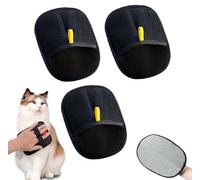 2025 Upgraded Pet Hair Remover Glove - Reusable Double-Sided Grooming & Cleaning Glove, Anti-Static Fur Brush for Cats/Dogs, Sofa & Furniture Hair Removal (3PCS)