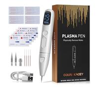 2025 Upgraded Plasma Pen - Skin Tag & Mole Removal Kit with 19 Levels LCD Display - Painless at Home Treatment for Warts, Freckles, Nevus, Granulation
