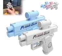 2025 Upgraded Prank Water Gun, Reverse Prank Water Sprayer, Double-Sided Reverse Compulsive Two-Way Water Sprayer Squirt Waters Gun for Prank Lovers School Office(Mix3)