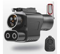 2025 Upgraded Tesla Supercharger Adapter,NACS to CCS Adapter,Tesla Charger Adapter,Max 500A/1000V 250 kW,Fit for Rivian,Ford,Mustang,GM EVs,Volvo,Polestar