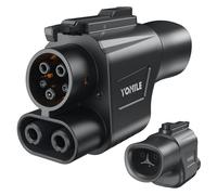 2025 Upgraded Tesla Supercharger to CCS1 Charger Adapter [Max 500A, 1000V] Fast Charging NACS to CCS Electric Vehicle Charging Adapter Compatible with Tesla Supercharger