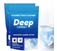 2025 Upgraded Toilet Cleaner Ash Wire Oil Removal Agent, Toilet Cleaner,Automatic Powder For Toilet Bowl Cleaning, Quick Performance Heavy Drain Gel, Toilet Drain Cleaner Safe All Pipes (2)
