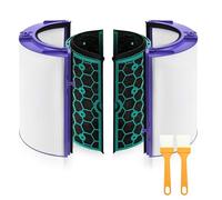 2025 Upgraded TP04 Replacement Filter for Dyson TP04 HP04 DP04 TP05 DP05 Air Purifier Sealed Two Stage Pure Cool Fan Combi 360° Glass HEPA Filter & Activated Carbon Filter #969048-01