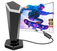 2025 Upgraded TV Aerial,Freeview HD Indoor TV Aerial with Signal Booster,Digital TV Antenna Indoor with Magnetic Base and Easy Installation for 450 Miles Long Range Support 4K/1080P HDT