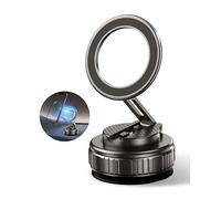 2025 Upgraded Vacuum Magnetic Phone Holder for Car, 360° Adjustable Metal Strut Reinforced 96LBS UltraSuction Cup Phone Mount,for iPhone 16 Pro Max Plus/iPhone 15 14 13 12 & Android Magsafe Case