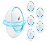2025 Upgraded Version Pest Repellent Ultrasonic Plug in, Mouse Repellent Traps, Ultrasonic Repeller for Roach, Rodent, Bug, Ant, Mosquito, Spider - 6 Packs