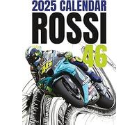 2025 V Rossi Calendar, A3, Full Colour, Wirobound