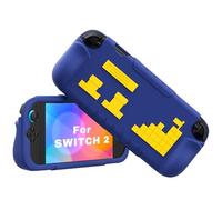 2025 Version Silicone Protective Case for Nintendo Switch 2,Ultra-Soft Shockproof Protection Switch 2nd Skin Cover,Anti-Slip Grip|Oil-Resistant Skin-Friendly Finish|Easy Install & Removal Design