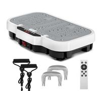 2025 Vibration Plate Exercise Machine, Vibration Platform Whole Body Workout, Adjustable 200 Speed Level Large Borad Vibrating Platform 150kg Exercise Shaker for Women & Men Weight Loss
