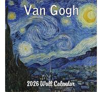 2025 Vincent van Gogh Paintings Monthly Wall Calendar | 12" x 24" | Thick Sturdy Paper | Famous Paintings Art Calendar 2024-2025