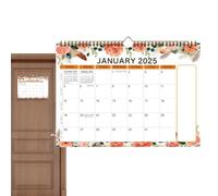 2025 Wall Calendar, 18 Month Calendar from January 2025 to June 2026, Schedule Management, Beautiful Home Calendar for Office and Home Use, Artistic Wall Decoration, Individual or Professional