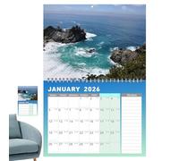 2025 Wall Calendar, Annual Wall Calendar, Weekly Planner Calendar, Hangble Organization and Planning Products for Writing Notes, Ideas, Appointments