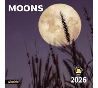 2025 Wall Calendar,Calendar 2025, January 2025 - December 2025, Wall Calendar Moon, 12" x 24" Opened,Full Page Months Thick & Sturdy Paper for Gift Perfect Calendar Organizing & Planning