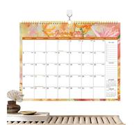 2025 Wall Calendar, High-Quality Print Monthly Planner, 12 Months Wall Calendar, Family Planner, Large Format Planner, Wall Calendar, 12 Months Wall Calendar, Family Planner for New Year, Christmas