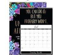 2025 Wall Calendar | Uninspiring Affirmations Wall Annual Calendar 2025 | 12 Month Planner for Family Teachers Friends Kids School Home Office Indoor Classroom Decor Tool
