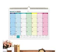 2025 Wall Calendar, Wall Calendar Planner, Wall Calendar Year Planner 2025, Wall Calendars Calendar 2025 with Large Blocks, Thick Paper, Holidays, Homework