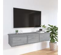 Vidaxl Wall Cabinet Grey Sonoma 88X26X18.5 Cm Engineered Wood