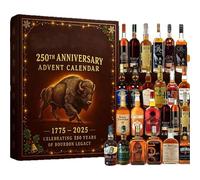 2025 Whiskey Advent Calendar, with 24 Premium Whiskey Pendants for Holiday Countdown & Gifting, Bourbon Advent Calendar 2025, A Daily Tasting Journey Through the World of Whiskey (#C)