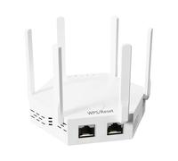 2025 WiFi Booster, New Upgraded 6 Antennas/300Mbps 2.4GHz, WiFi Range Extender, WiFi Repeater, Broadband Signal Booster, Coverage up to 10000 Sq. Ft, (AP Mode)