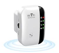 2025 WiFi Booster, WiFi Repeater, WiFi Extender Booster, Covers up to 3000 Sq.ft, Supports 45 Devices, Internet Booster with Ethernet Port, Home Signal Extender, Simple Setup, UK Plug