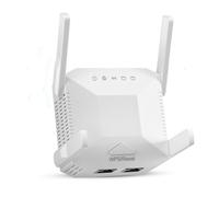 2025 WiFi Extender Extender Booster, Wireless Internet Booster Signal Coverage 1300sq.ft, WiFi Repeater Broadband Extender with Ethernet Port, 1200Mbps Dual Band 2.4G&5G, Easy Setup, UK Plug