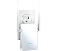 2025 WiFi Extender Signal Booster, New Gen Internet Booster for Home, 4X Faster, Covers up to 10,000 sq.ft, WiFi Repeater with Ethernet Port, Wireless Long Distance Amplifier, Simple
