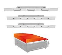 2025 Wind Guards for Blackstone 17 Inch Griddle, Blackstone Griddle Accessories, Stainless Steel Wind Screen for Black stone 1814 1832 1933 1945 1971 1783 1859 1892, Protect Flame & Reduce Heat Lost